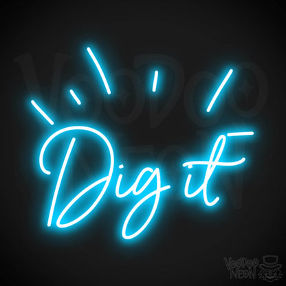Dig It LED Neon - Dark Blue