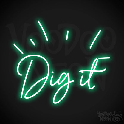 Dig It LED Neon - Green
