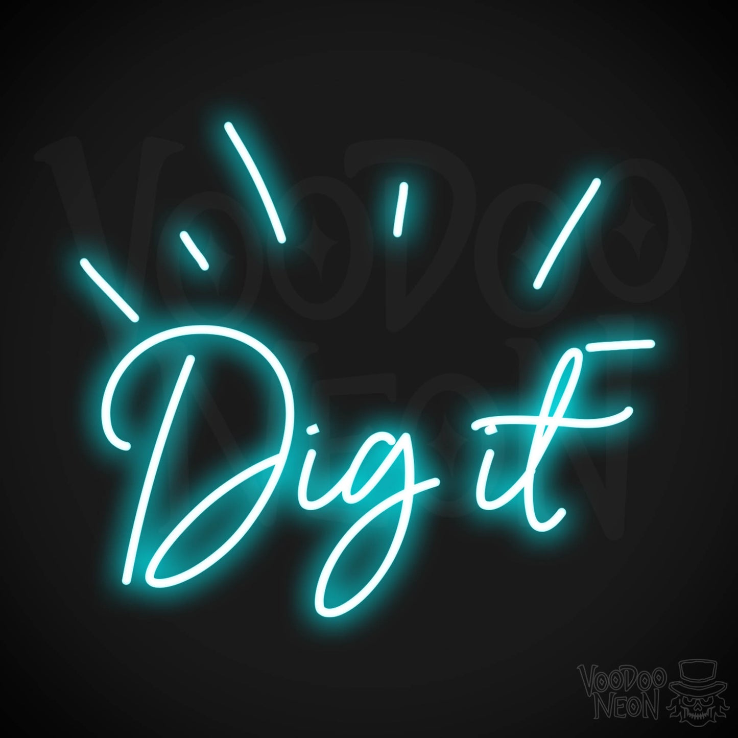 Dig It LED Neon - Ice Blue