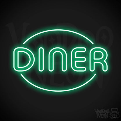 Diner LED Neon - Green