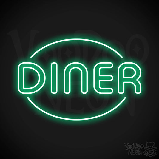 Diner LED Neon - Green