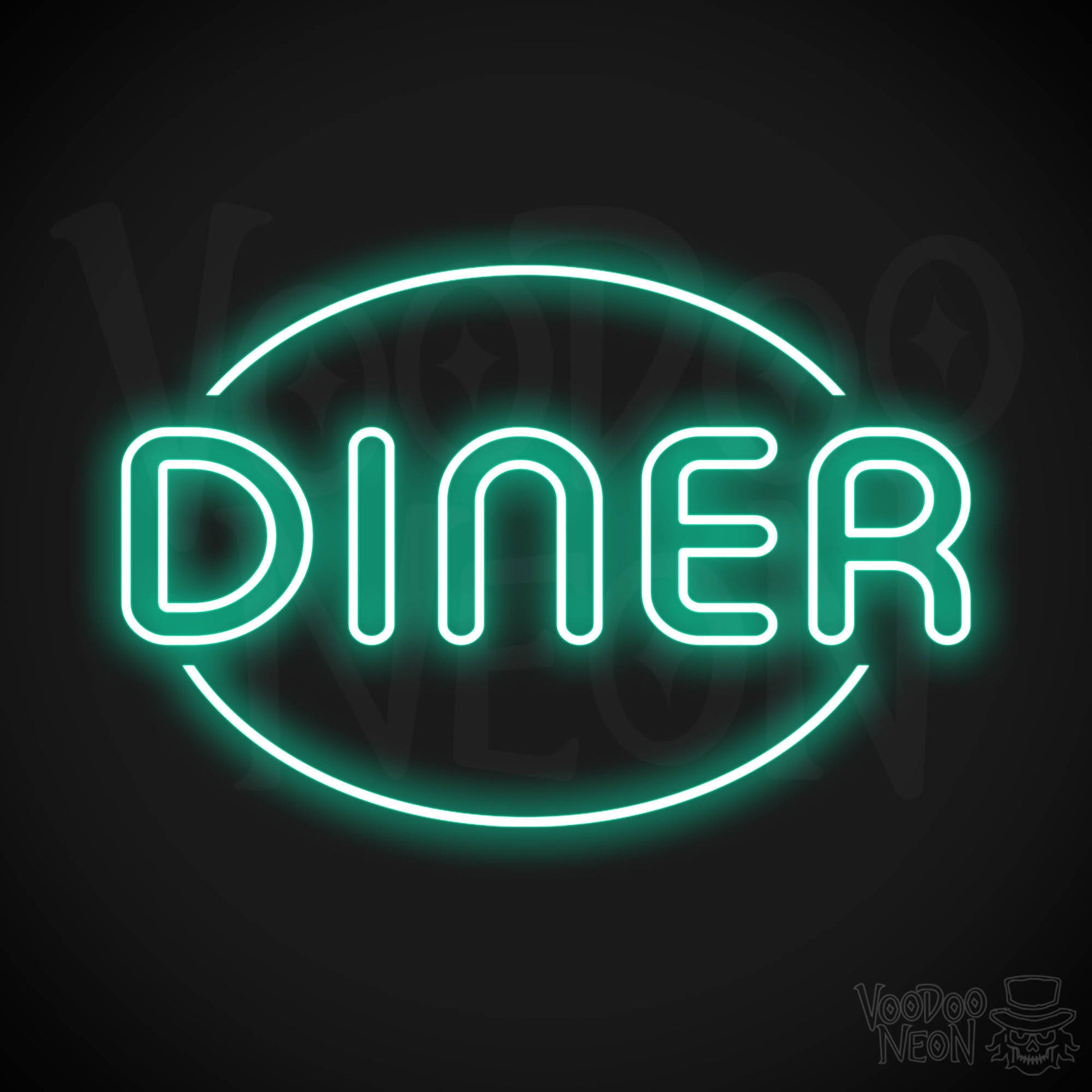 Diner LED Neon - Light Green