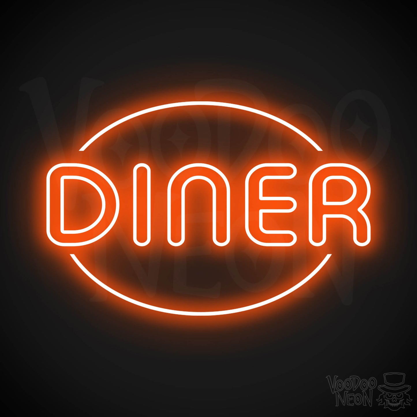 Diner LED Neon - Orange
