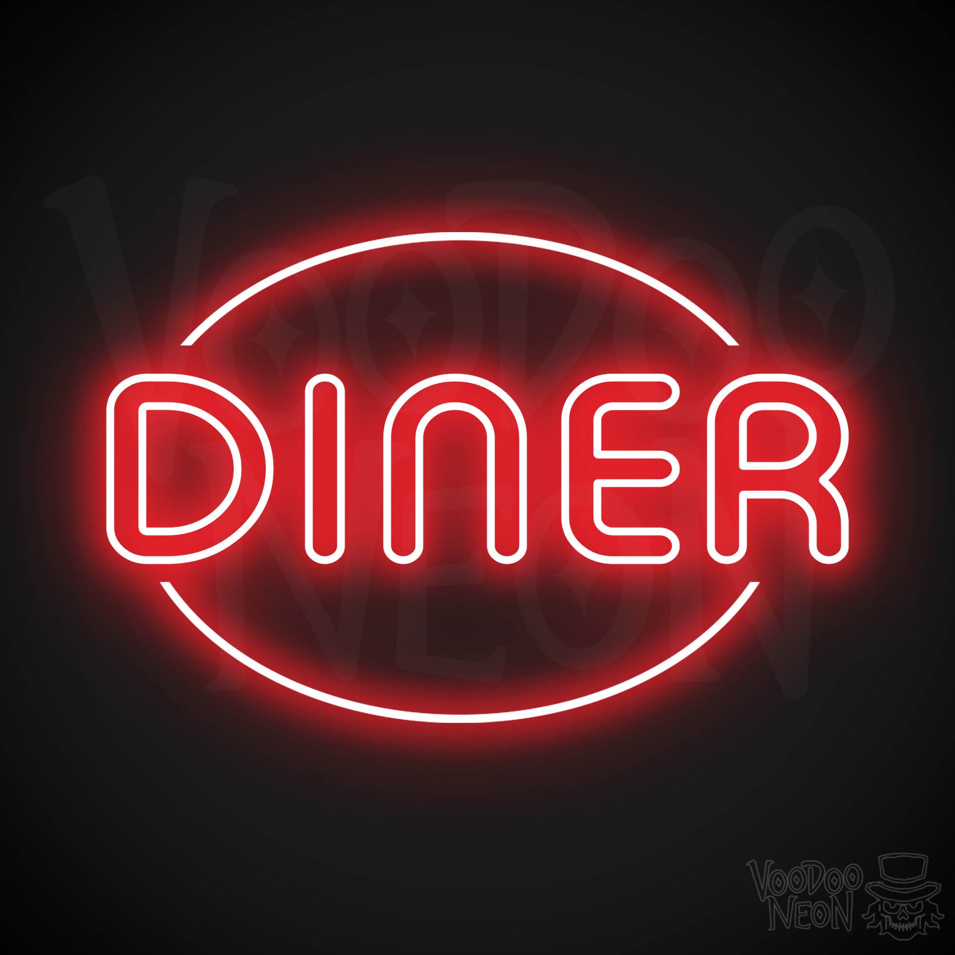 Diner LED Neon - Red