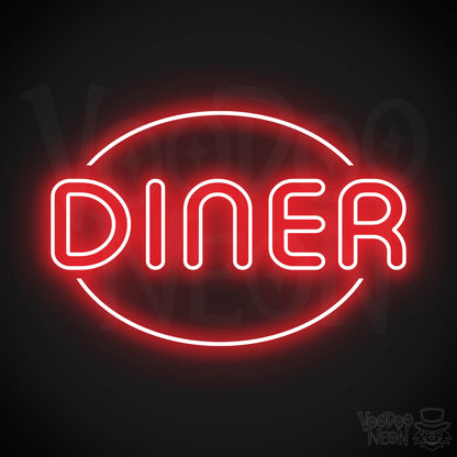 Diner LED Neon - Red