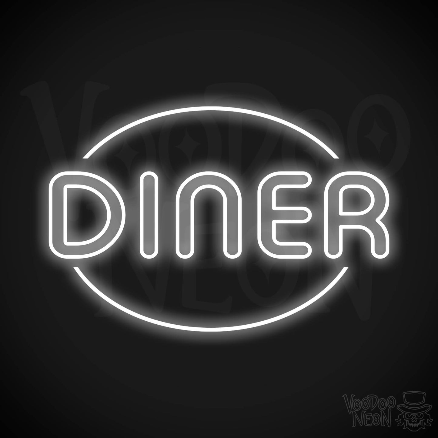 Diner LED Neon - White