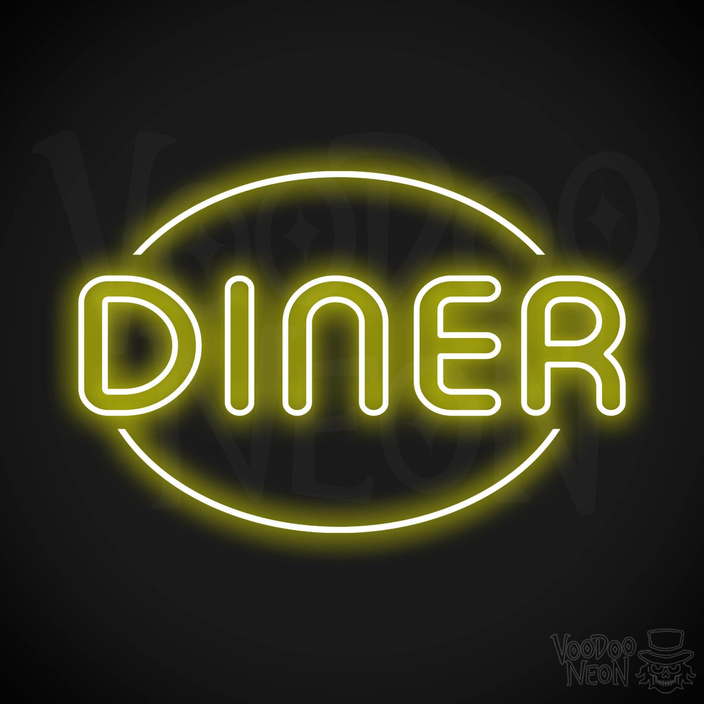 Diner LED Neon - Yellow