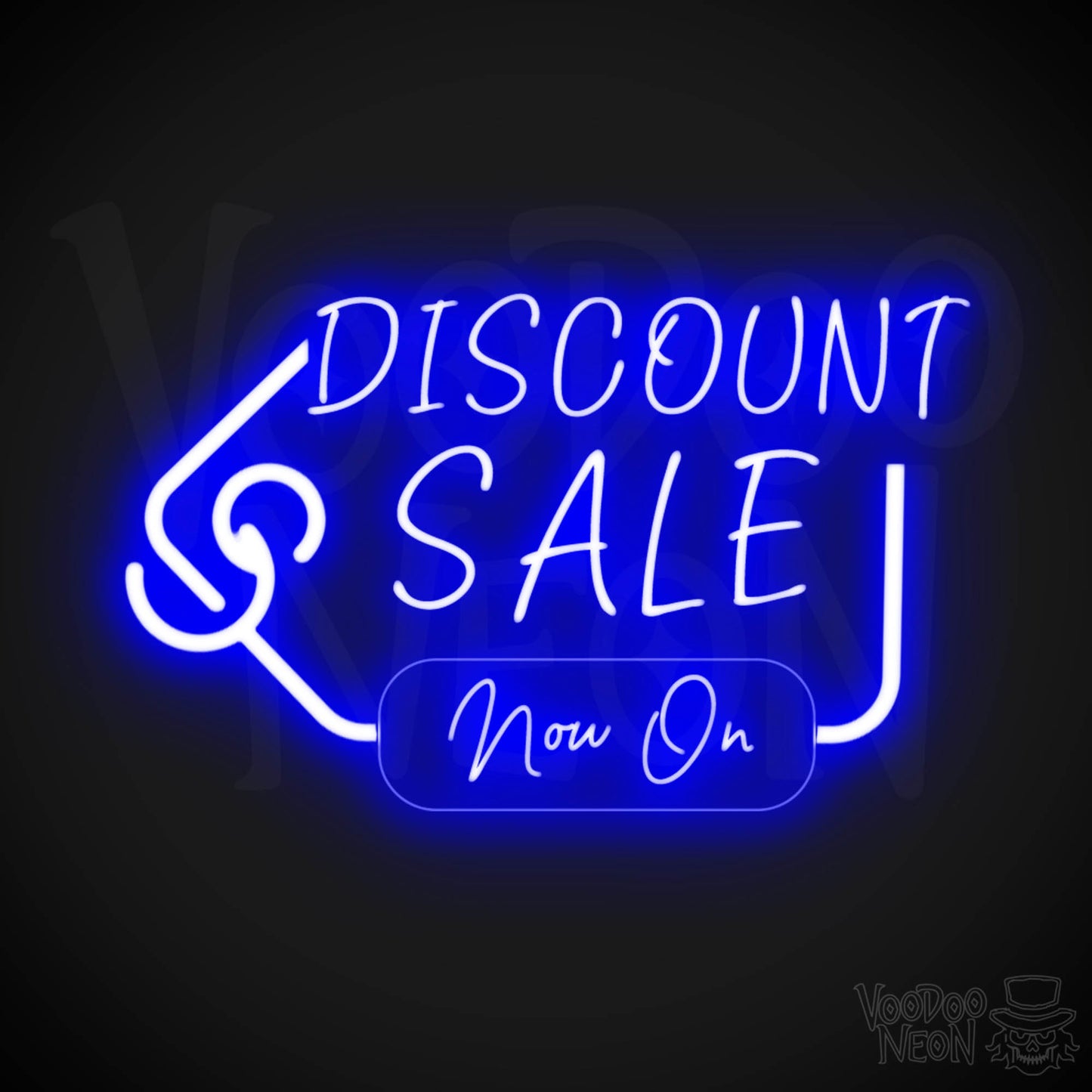 Discount Sale Now On Neon Sign - LED Wall Art - Color Dark Blue