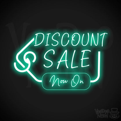 Discount Sale Now On Neon Sign - LED Wall Art - Color Light Green