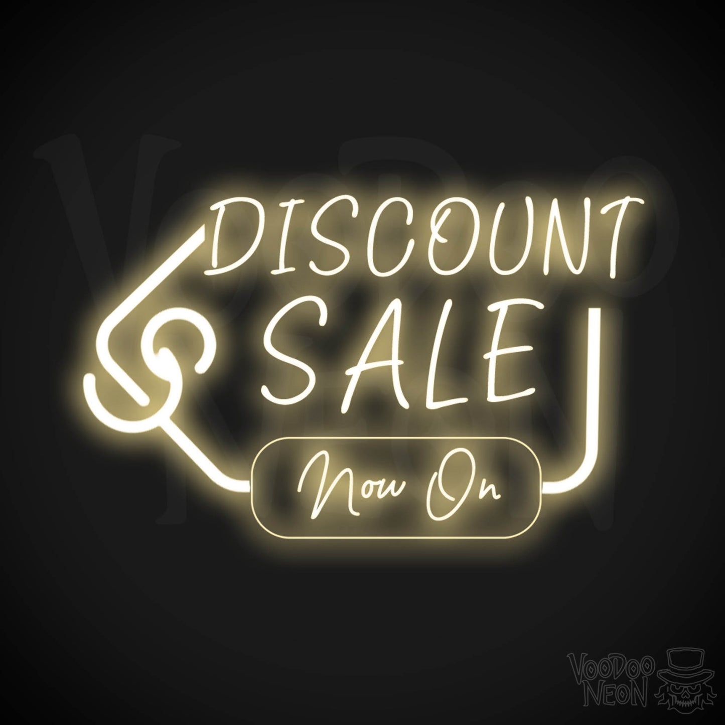 Discount Sale Now On Neon Sign - LED Wall Art - Color Warm White