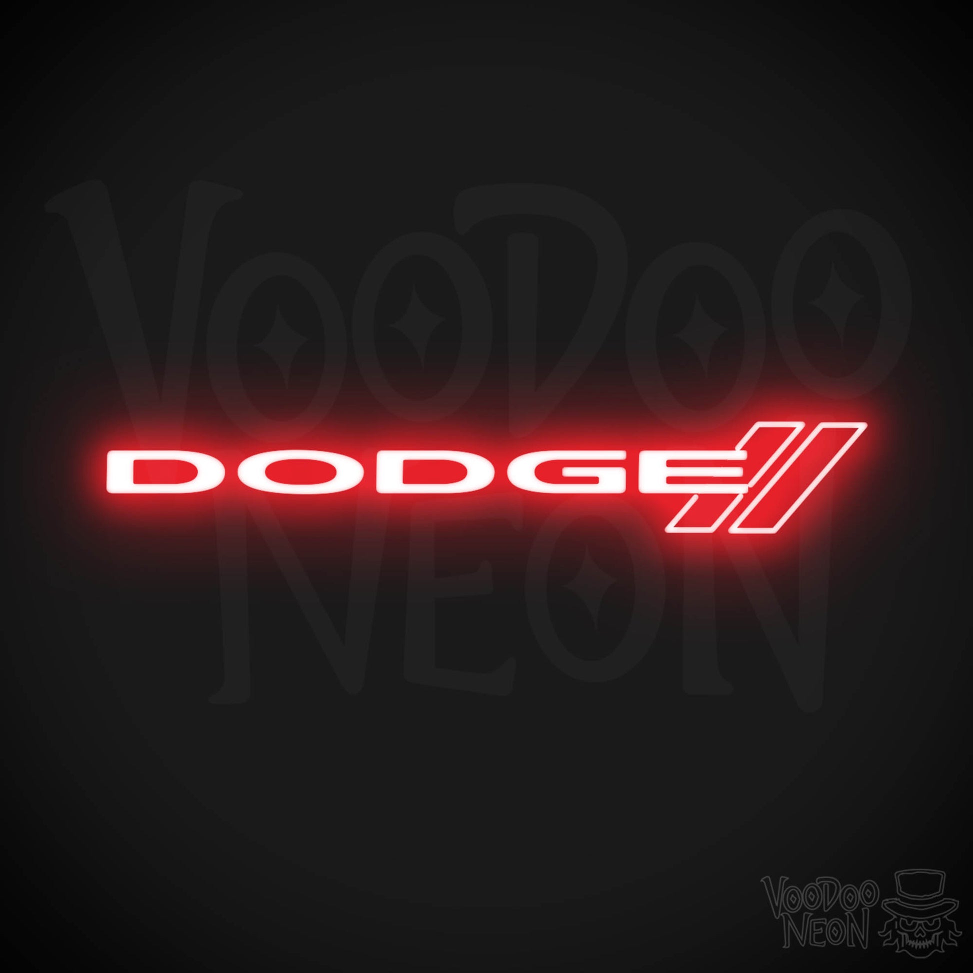 Dodge Neon Sign - Dodge Sign - Dodge Decor - Wall Art - Color Red