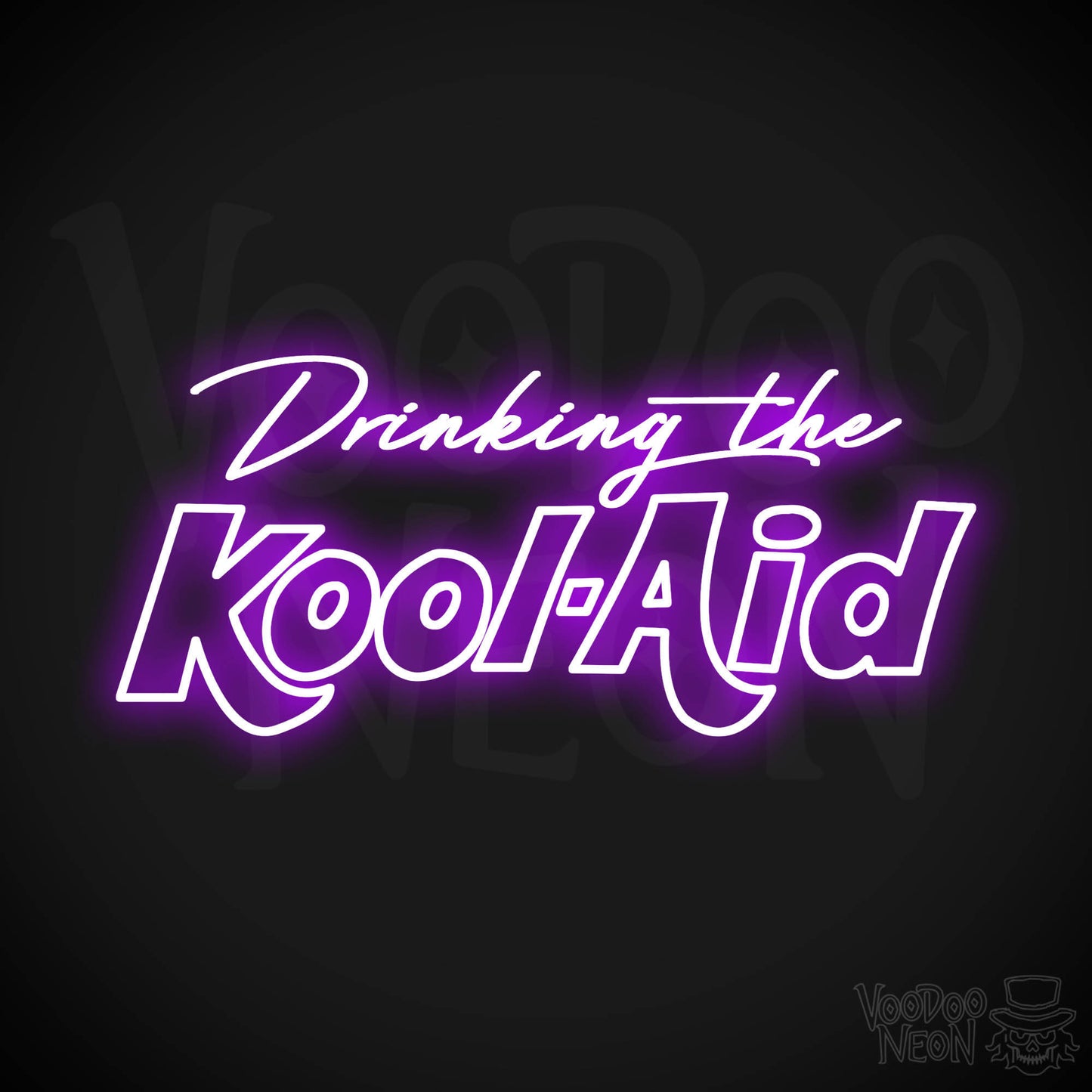 Drinking The Kool-Aid LED Neon - Purple