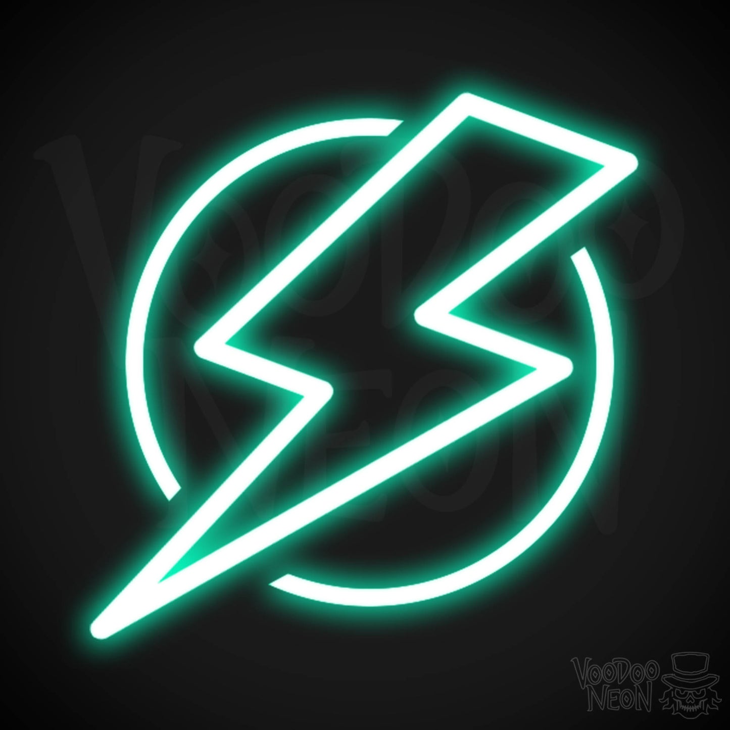 Electric Neon Wall Art - Neon Electric Sign - Wall Art - Color Light Green
