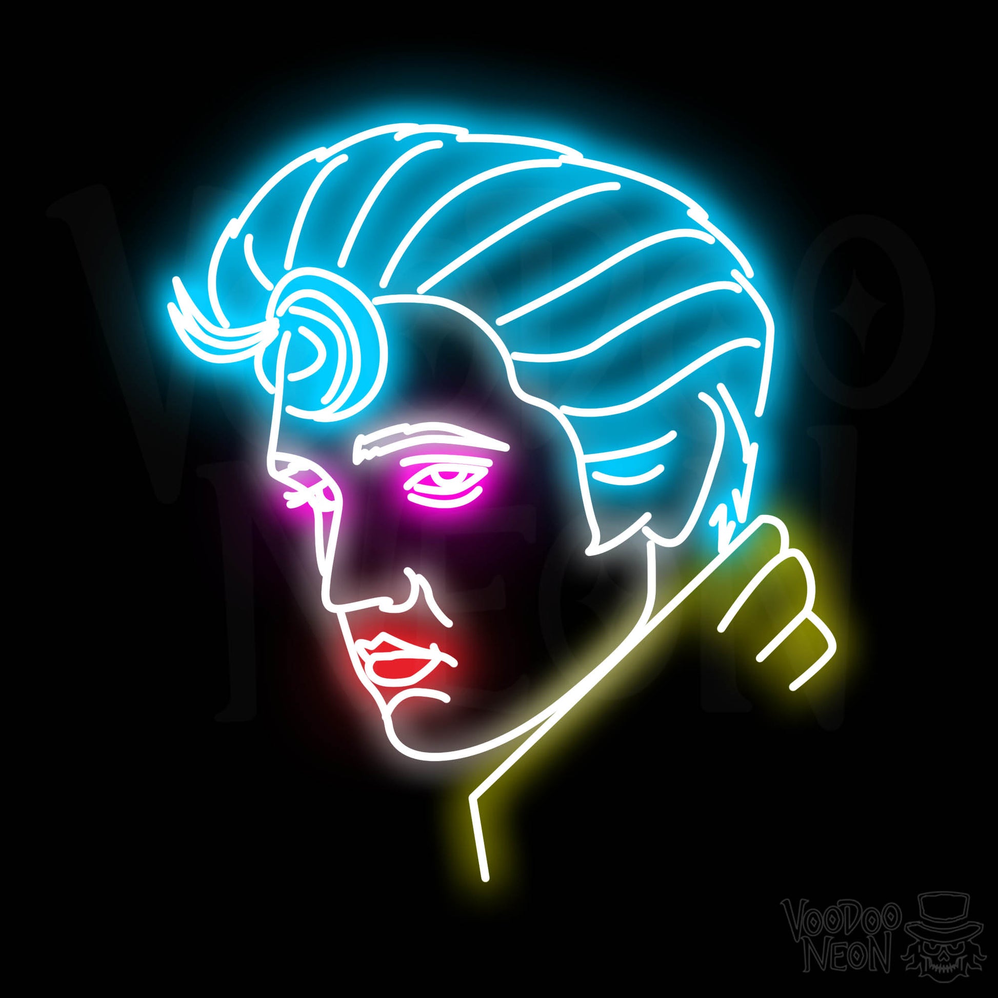 Elvis LED Neon - Multi-Color