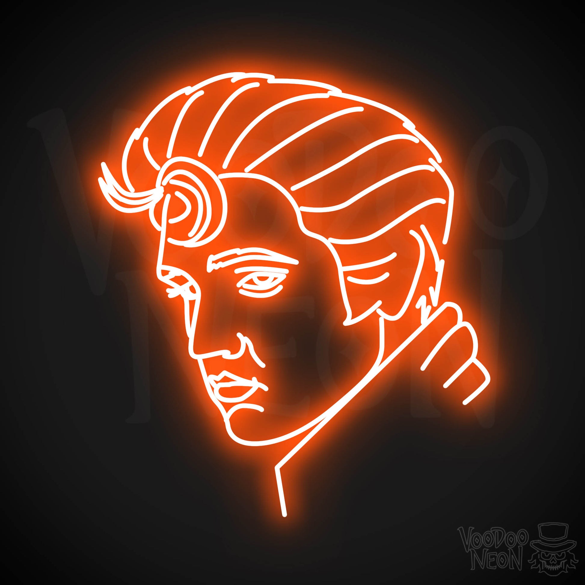 Elvis LED Neon - Orange