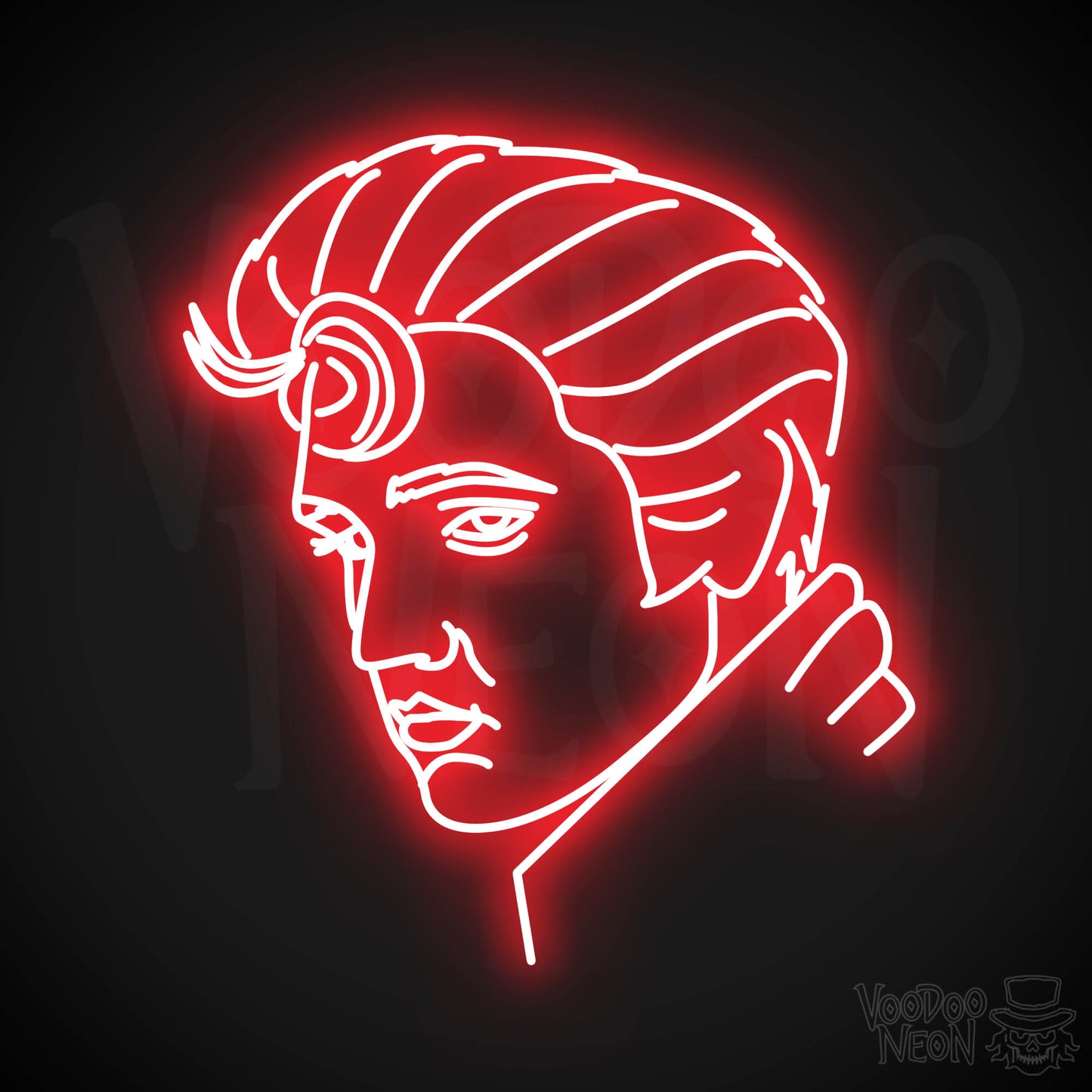 Elvis LED Neon - Red