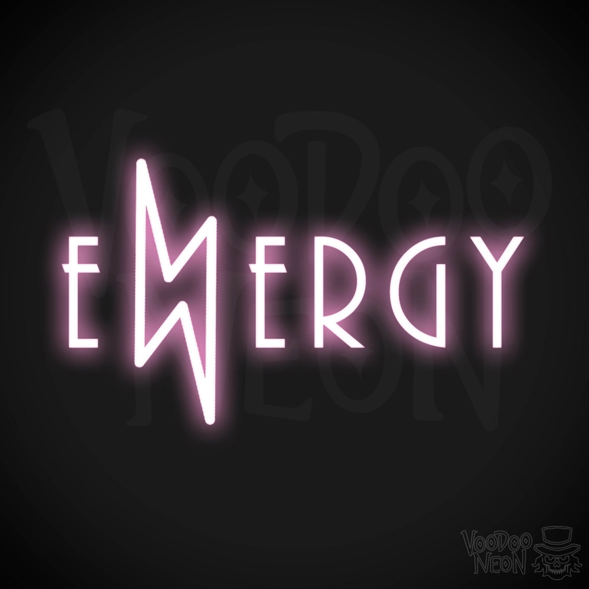 Energy Neon Sign - Neon Energy Sign - Energy Light Up Sign - Color Light Pink