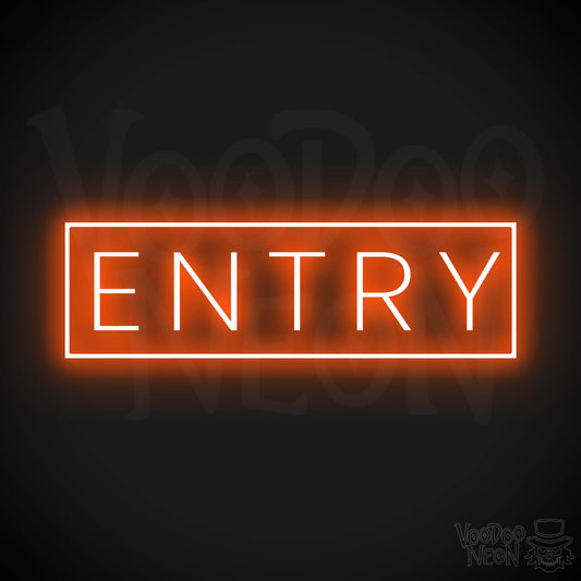Entry LED Neon - Orange