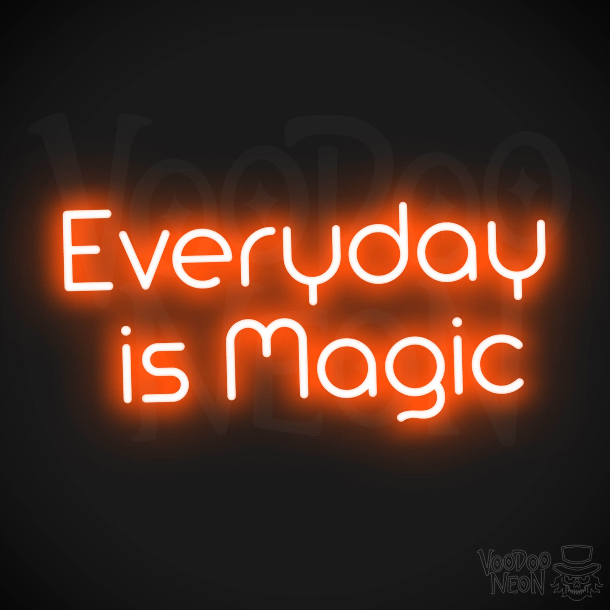 Everyday Magic LED Neon - Orange