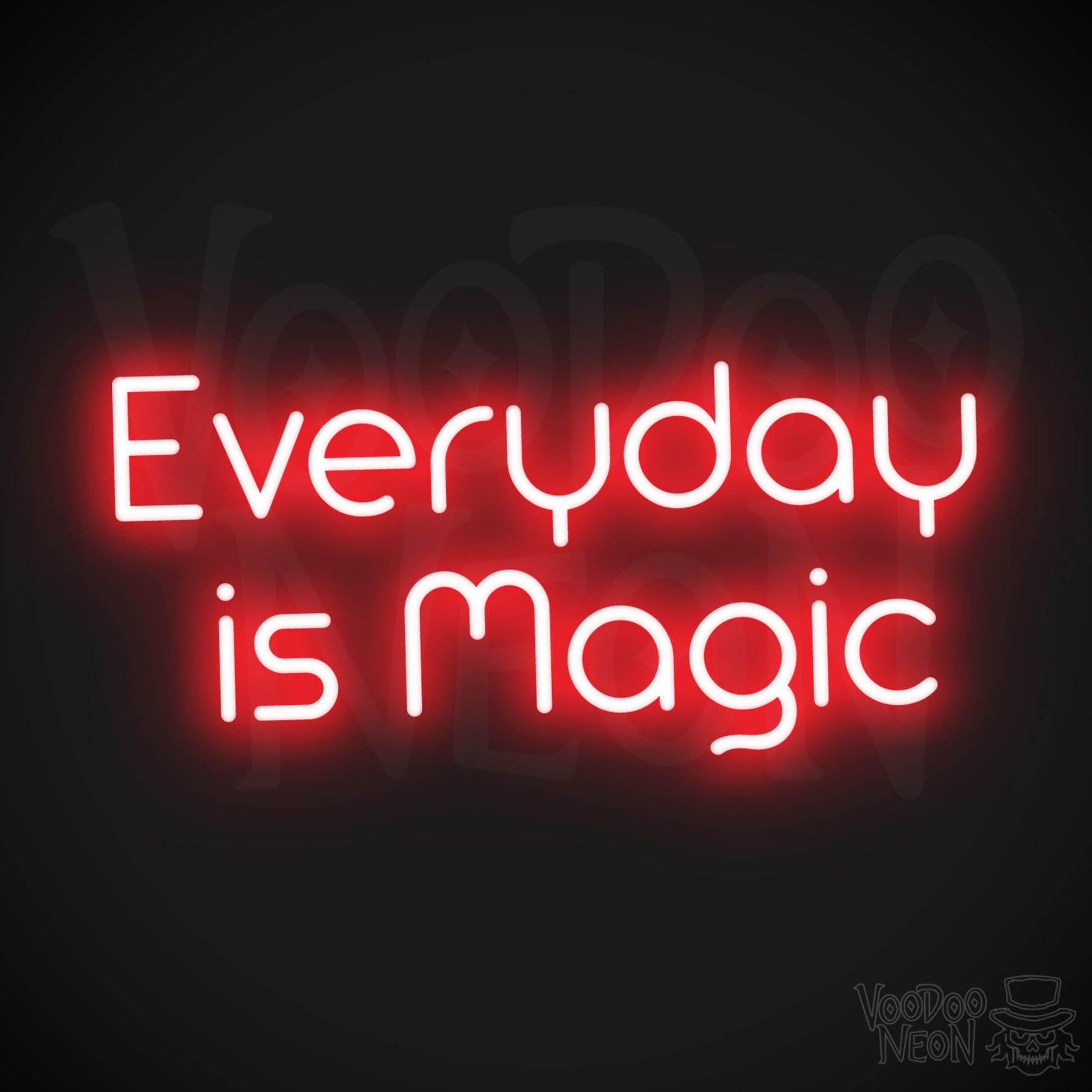 Everyday Magic LED Neon - Red