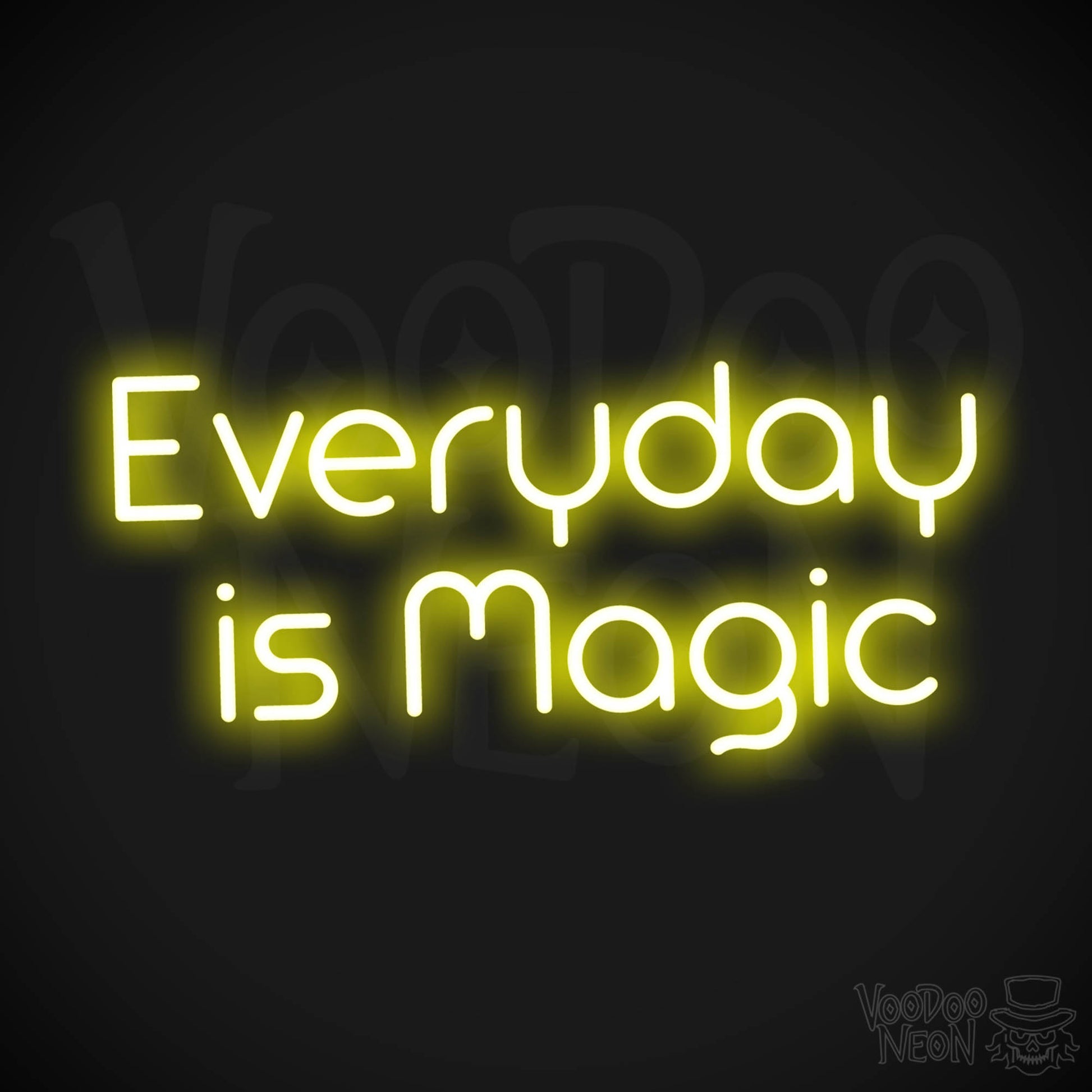 Everyday Magic LED Neon - Yellow
