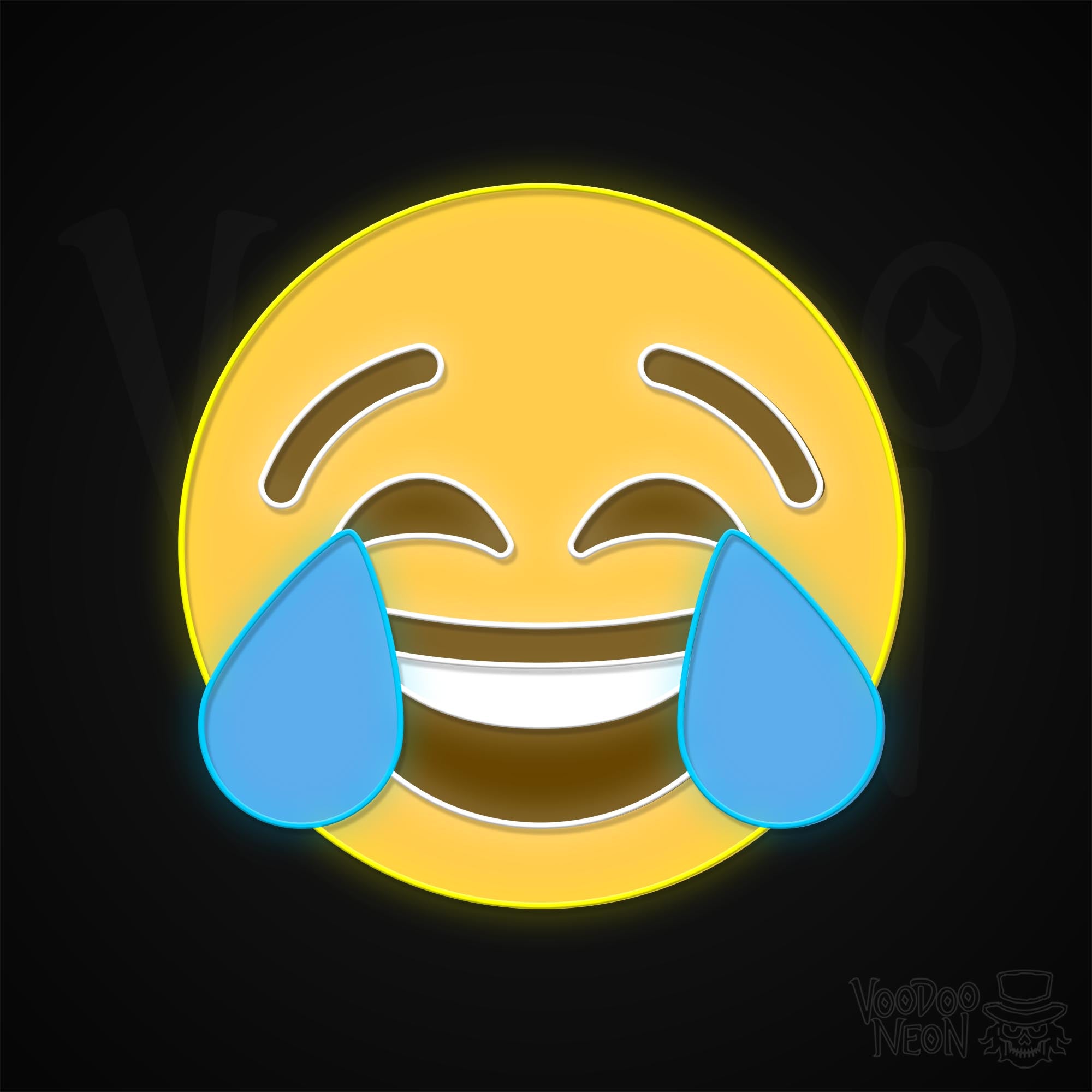 Tears Of Joy Emoji Tears Of Joy Emoji Sticker, Emoji Faces, Cool