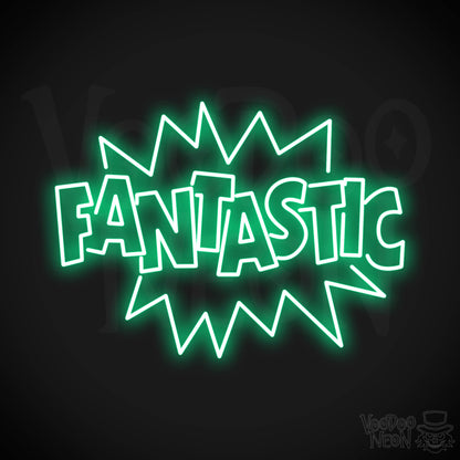 Fantastic Neon Sign - Green