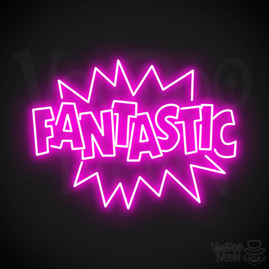 Fantastic Neon Sign - Pink