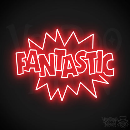 Fantastic Neon Sign - Red
