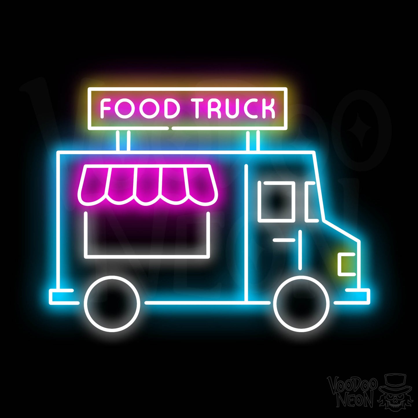 Food Truck LED Neon - Multi-Color