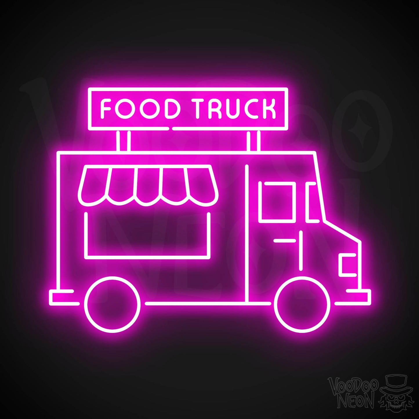 Food Truck LED Neon - Pink