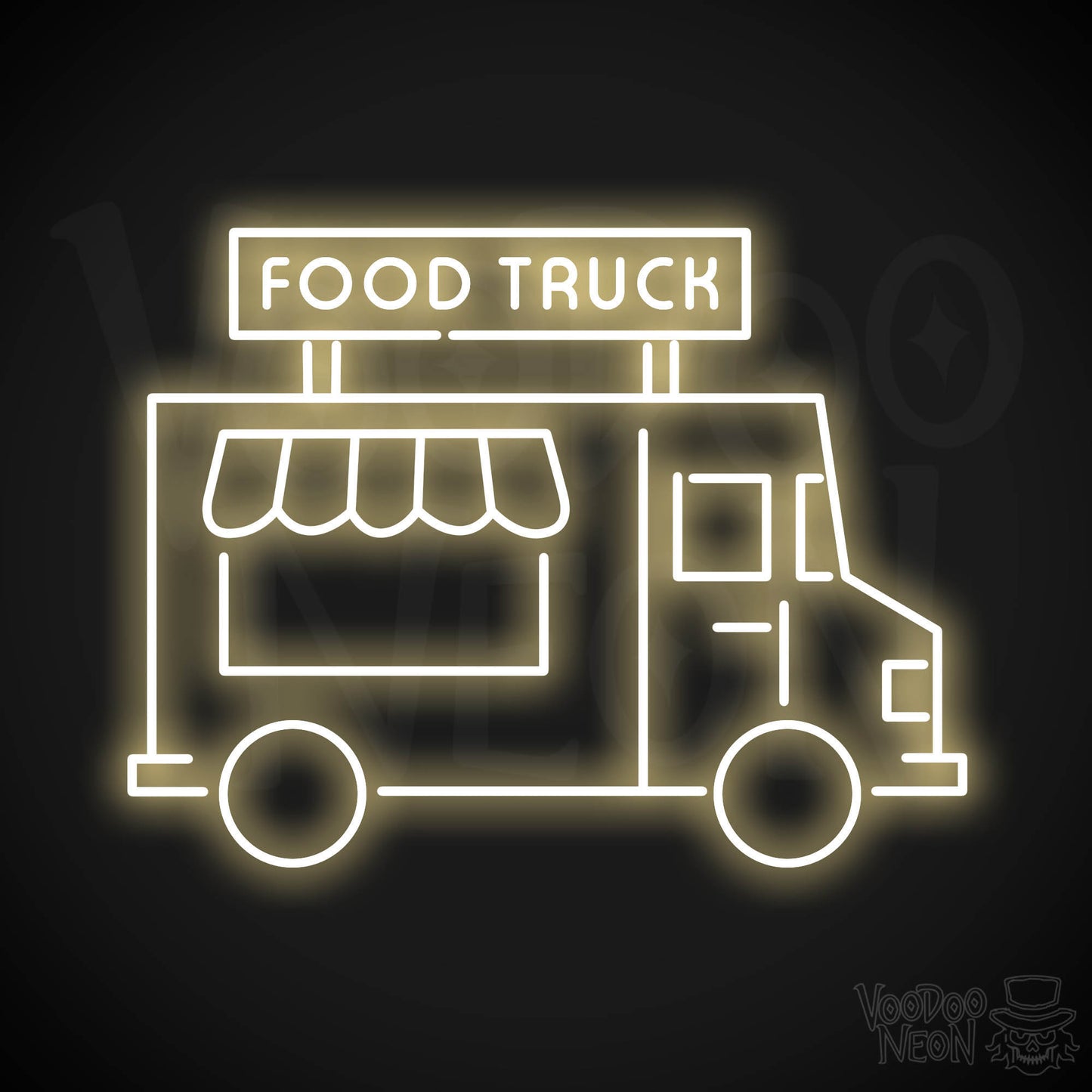 Food Truck LED Neon - Warm White