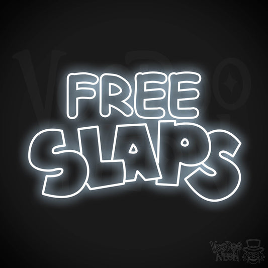 Free Slaps LED Neon - Cool White