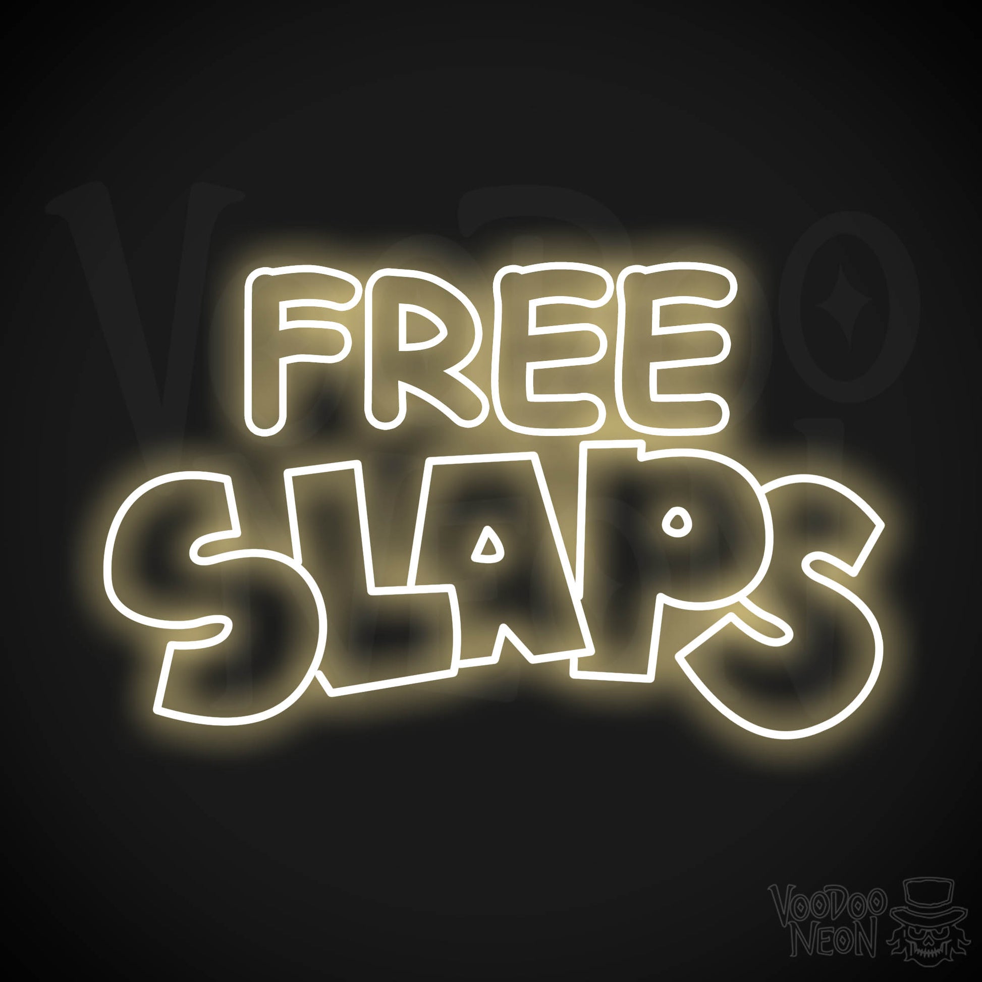 Free Slaps LED Neon - Warm White