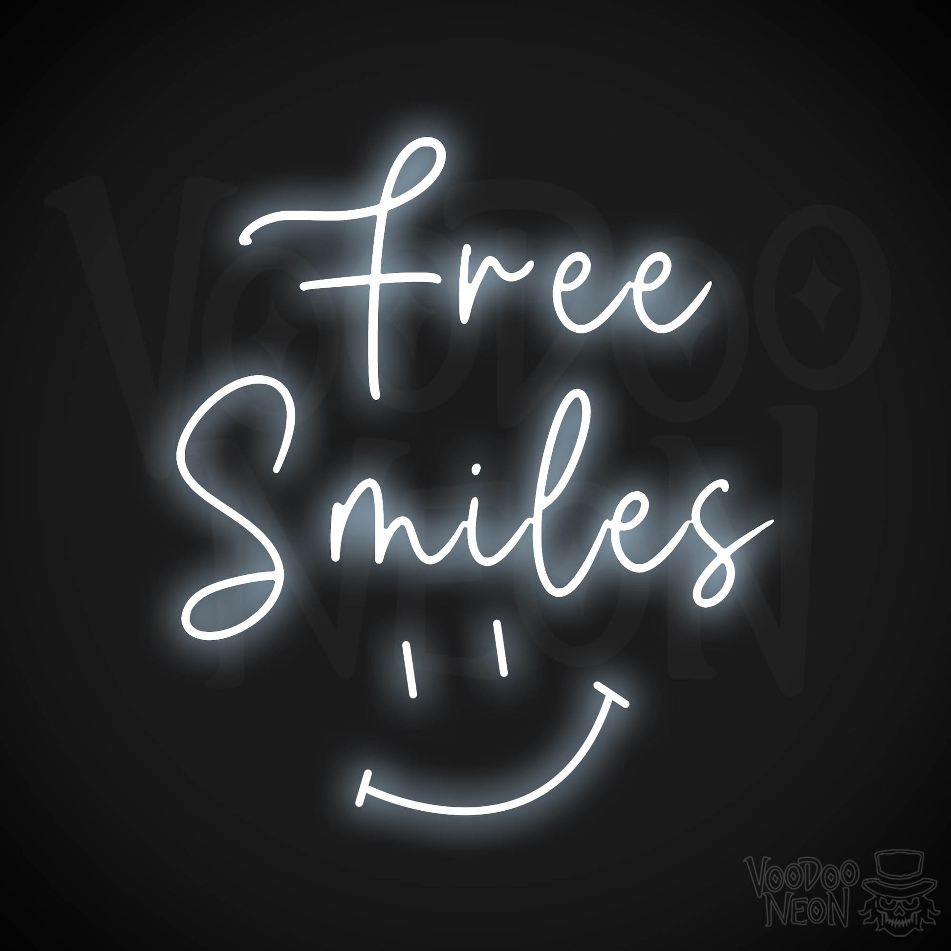 Free Smiles LED Neon - Cool White