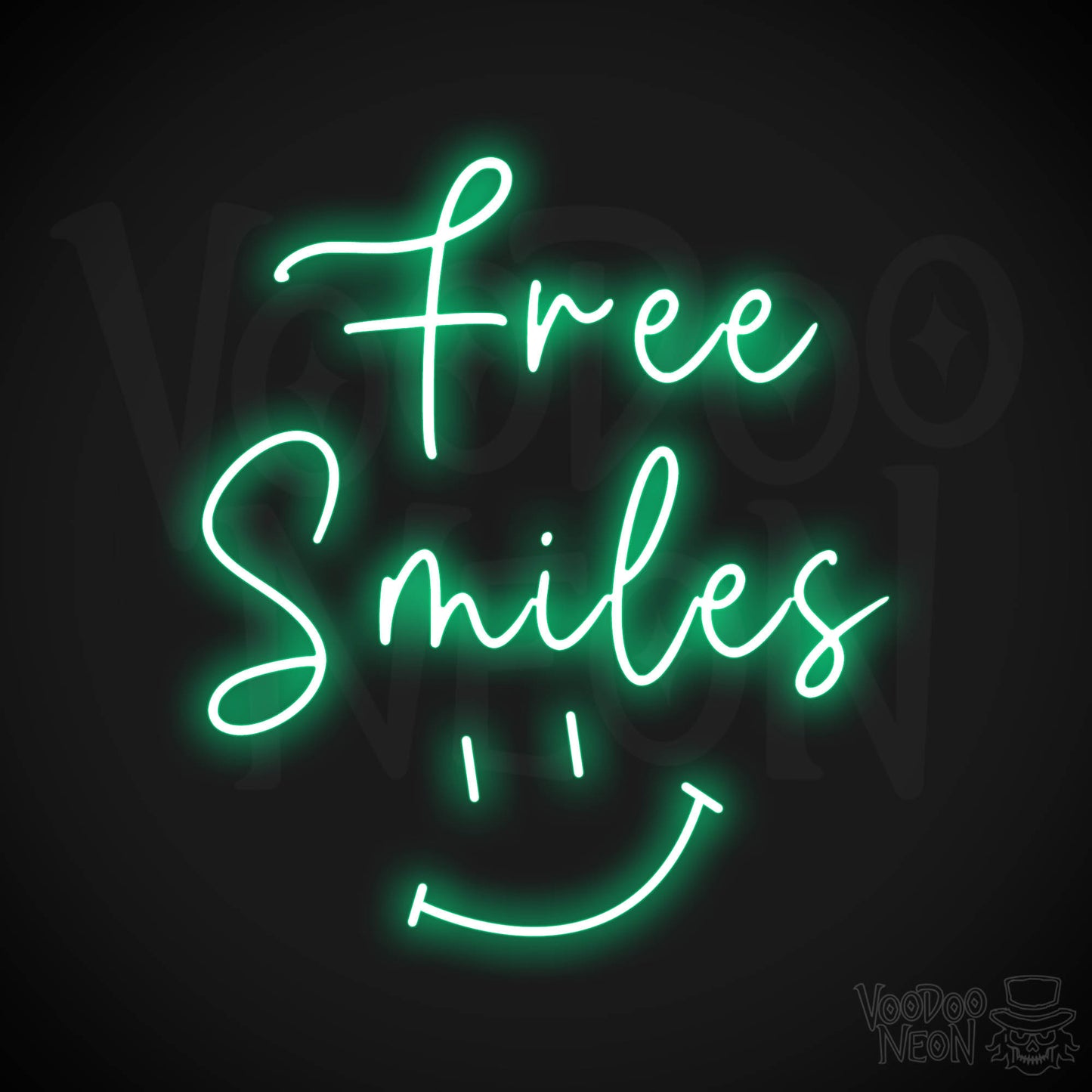 Free Smiles LED Neon - Green