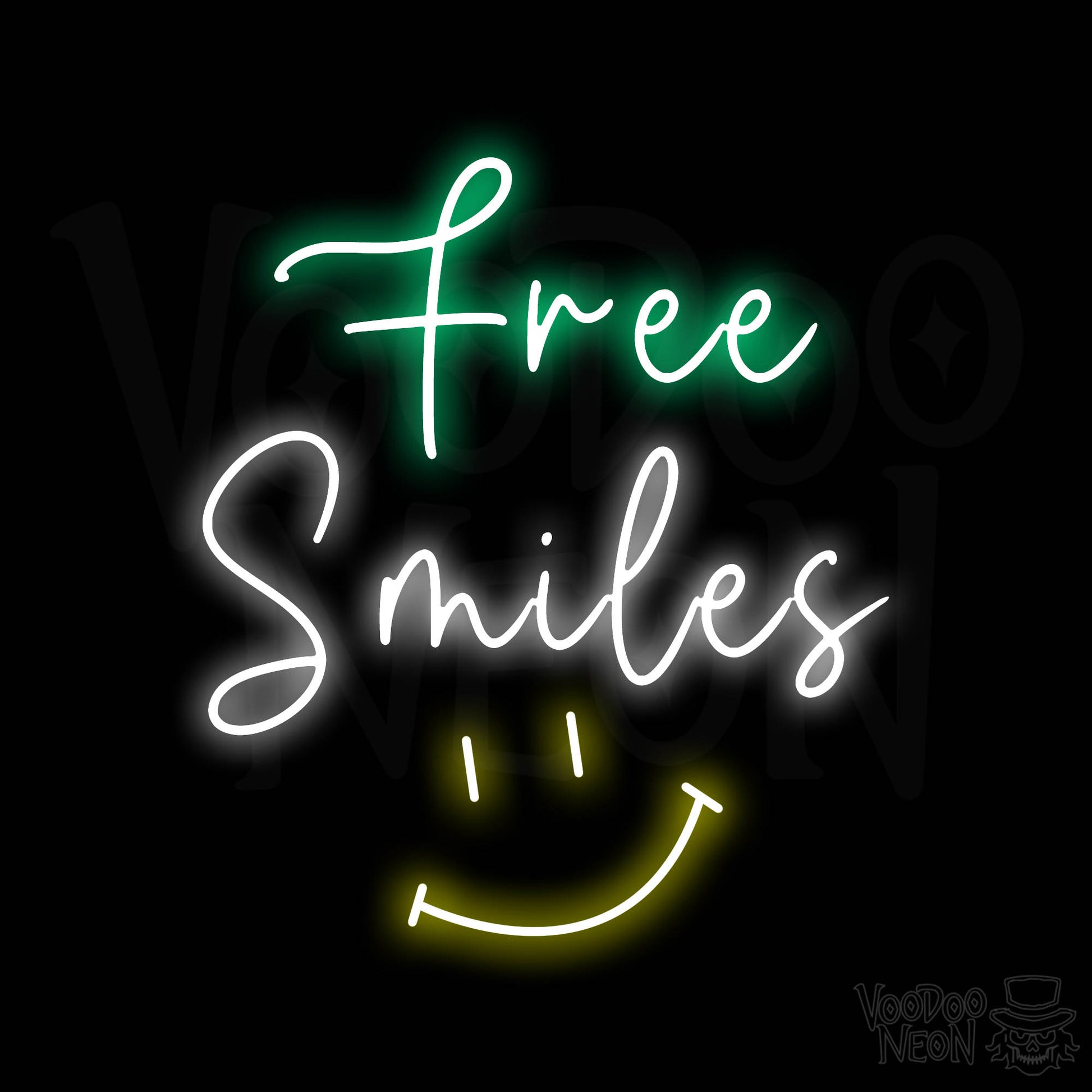 Free Smiles LED Neon - Multi-Color