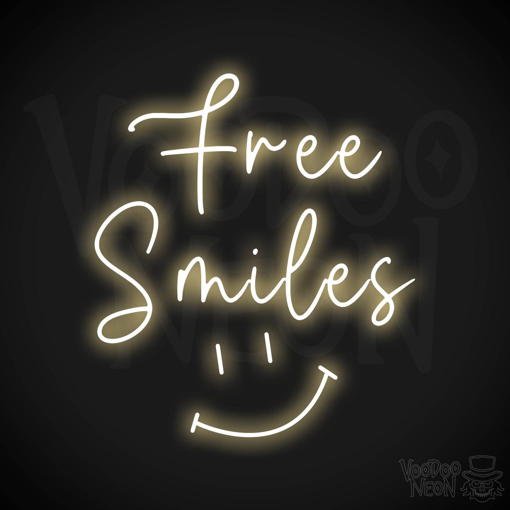 Free Smiles LED Neon - Warm White