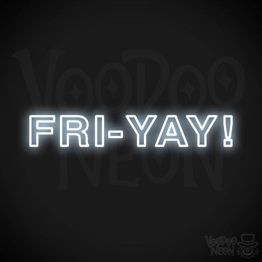 Fri-Yay LED Neon - Cool White