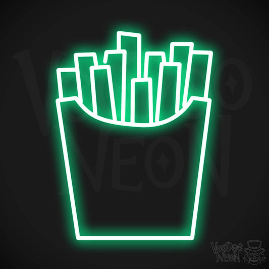 Fries 2 LED Neon - Green