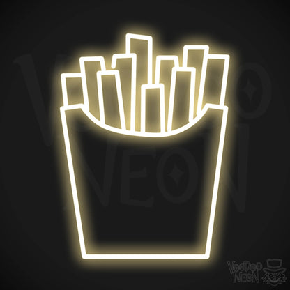 Fries 2 LED Neon - Warm White