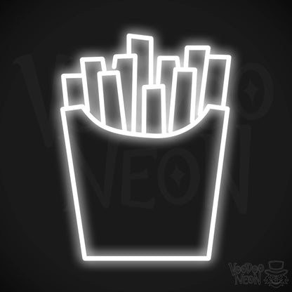 Fries 2 LED Neon - White