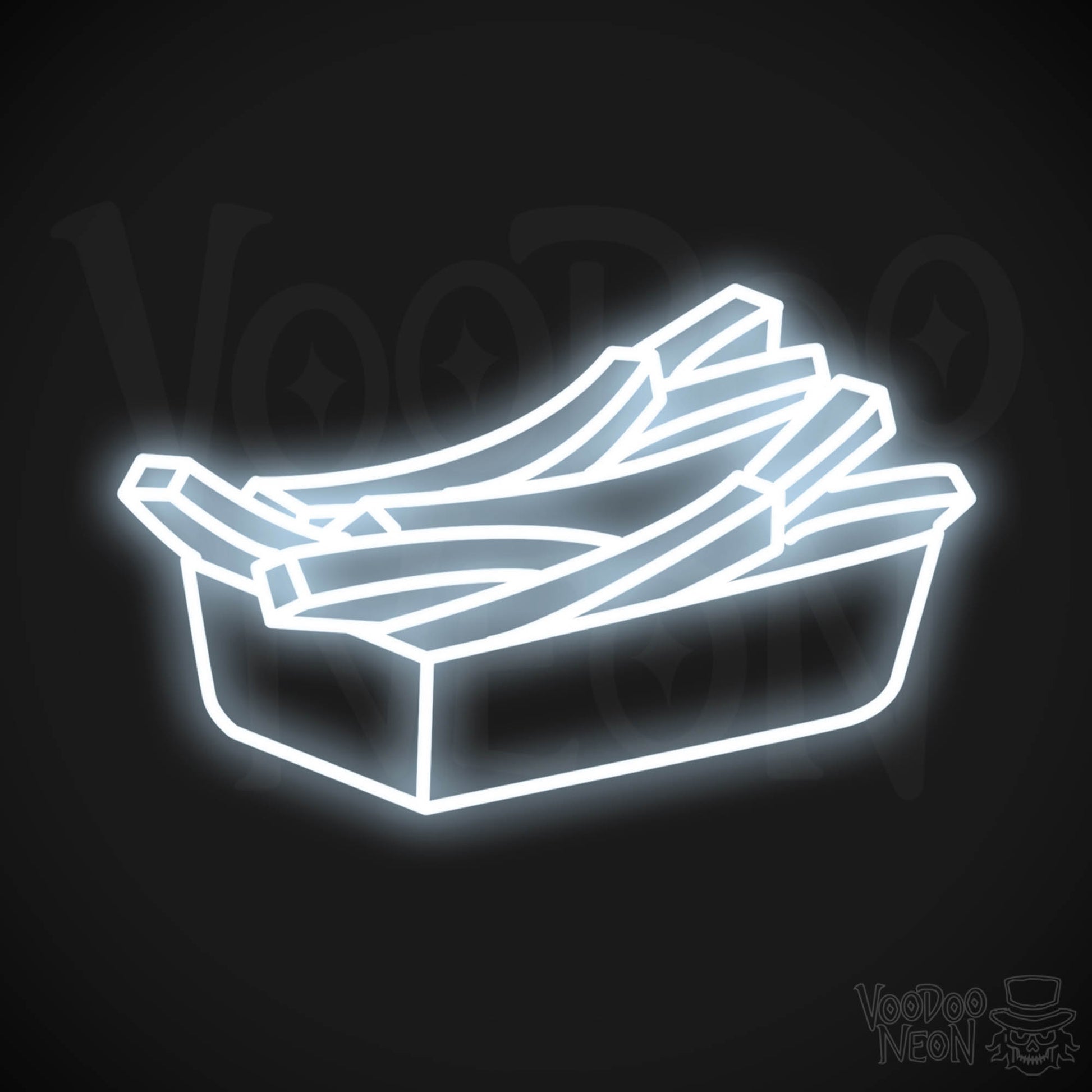 Fries 3 LED Neon - Cool White