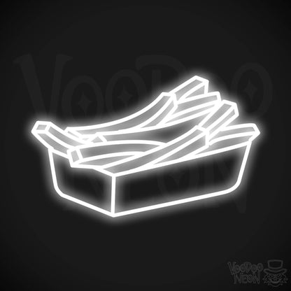 Fries 3 LED Neon - White