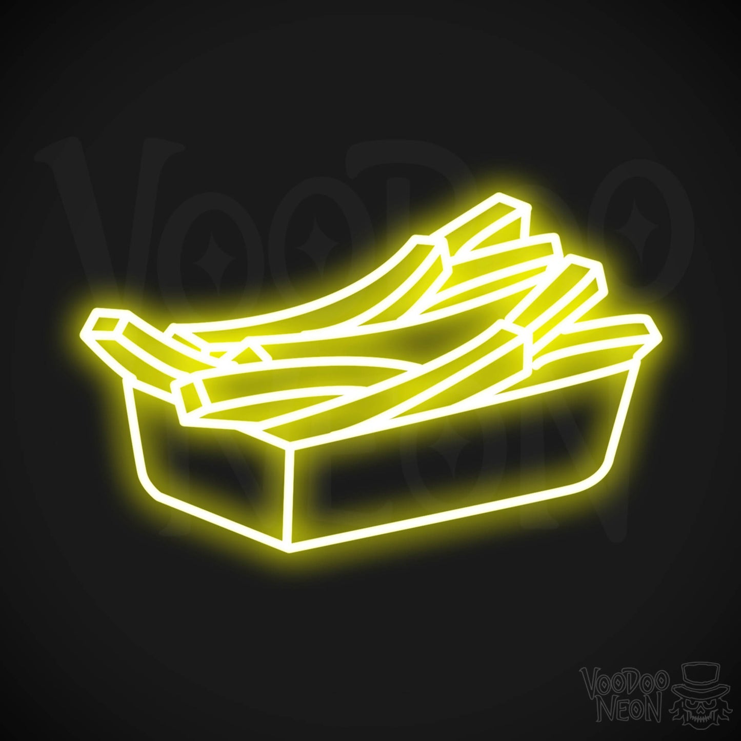 Fries 3 LED Neon - Yellow