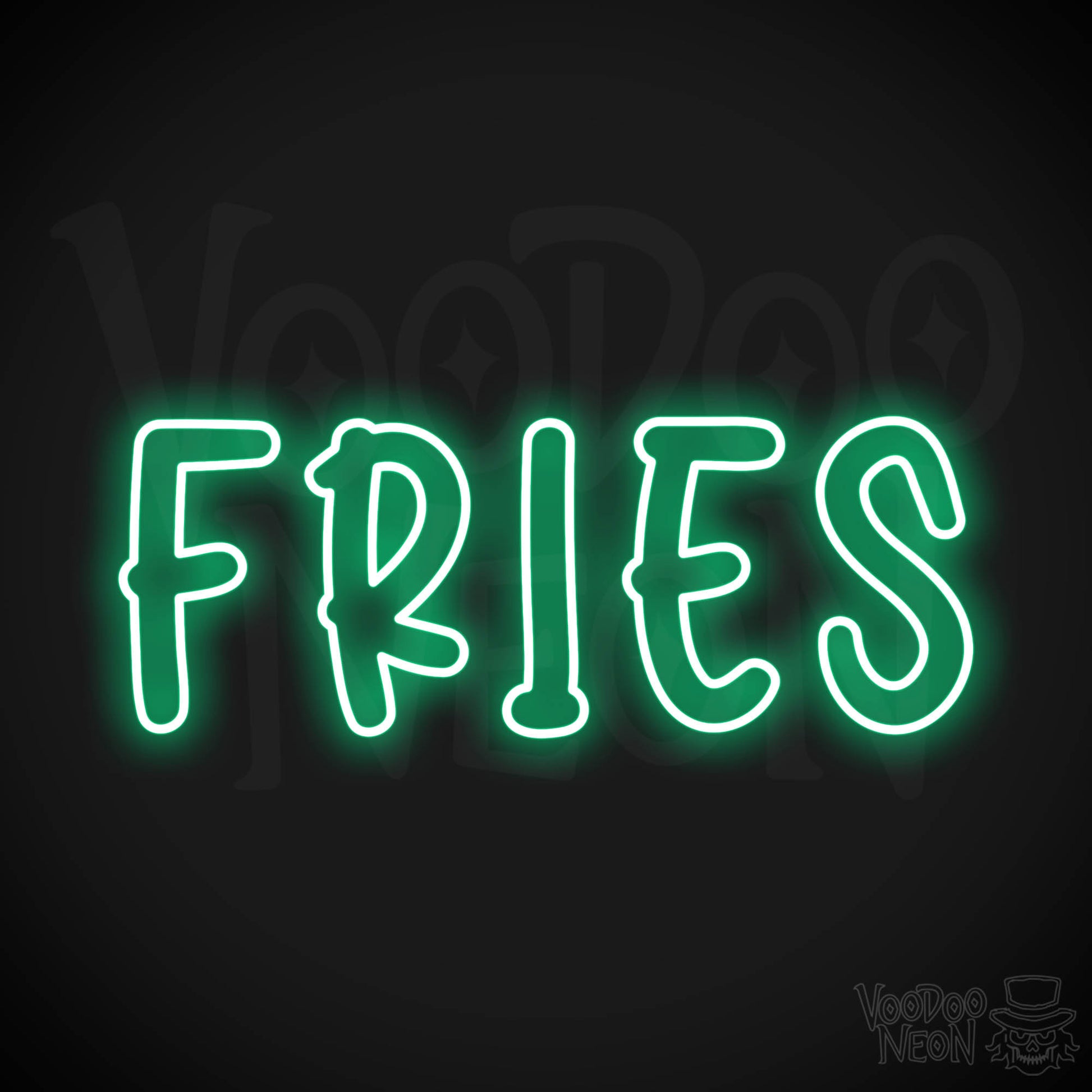 Fries LED Neon - Green