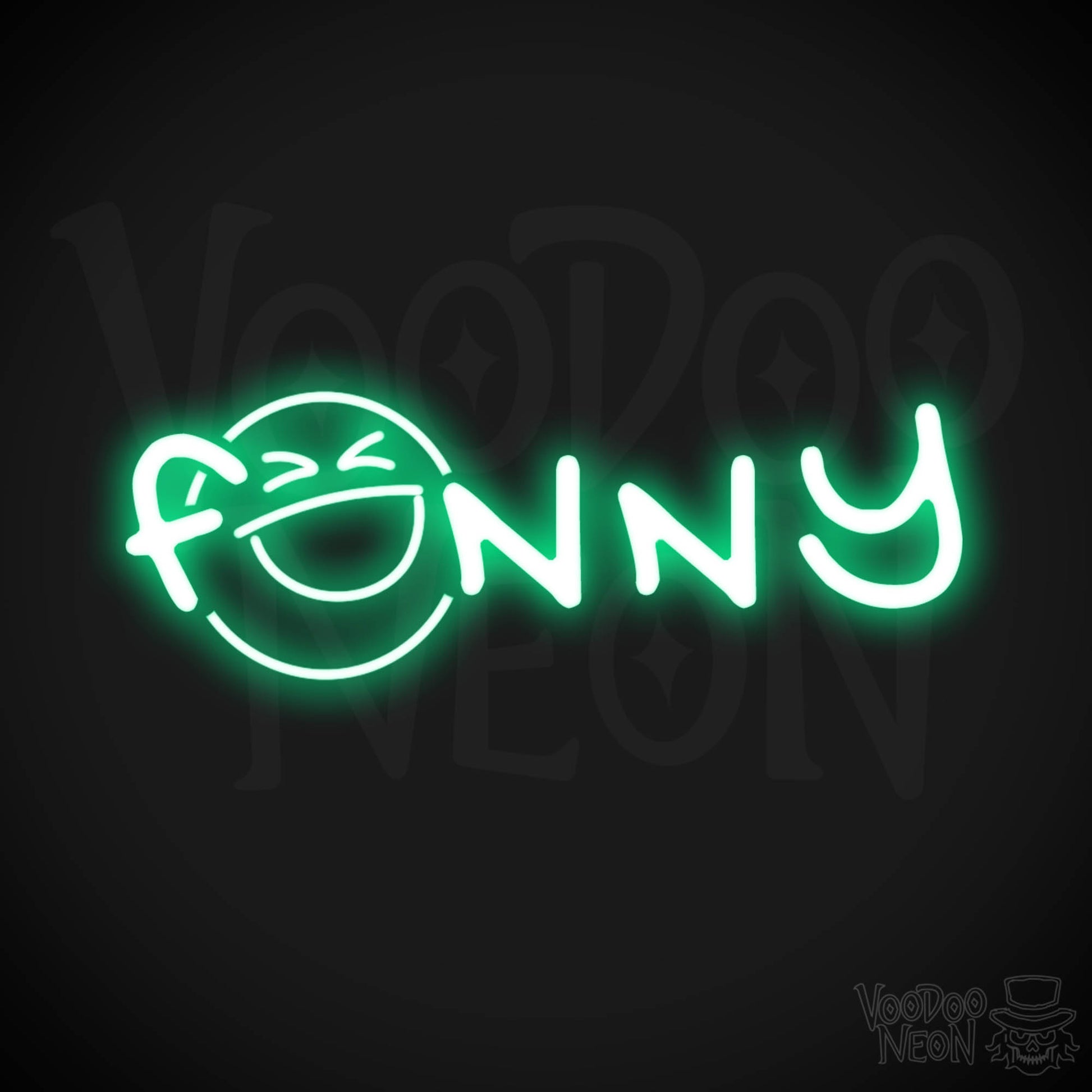 Funny Neon Sign - Neon Funny Sign - Word Sign - Color Green