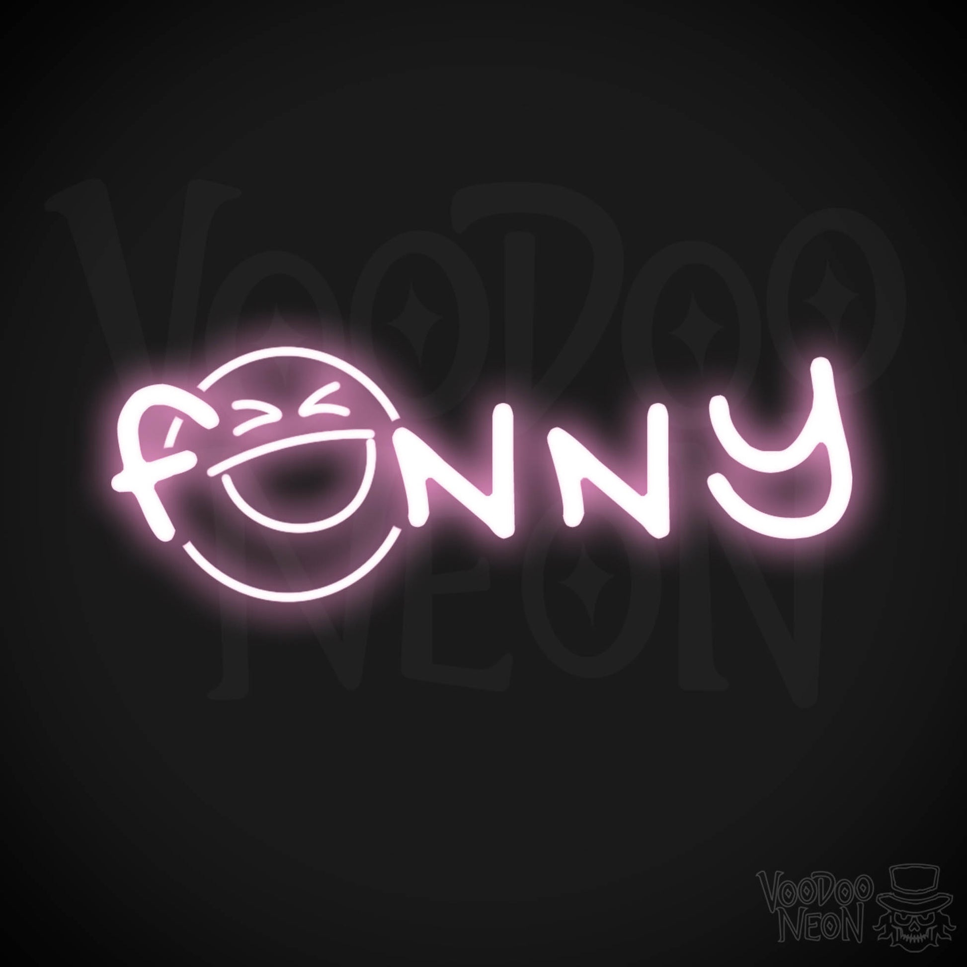 Funny Neon Sign - Neon Funny Sign - Word Sign - Color Light Pink