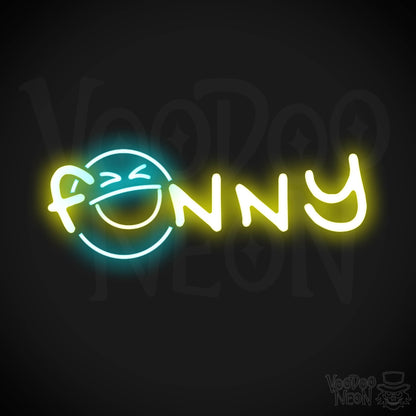 Funny Neon Sign - Neon Funny Sign - Word Sign - Color Multi-Color