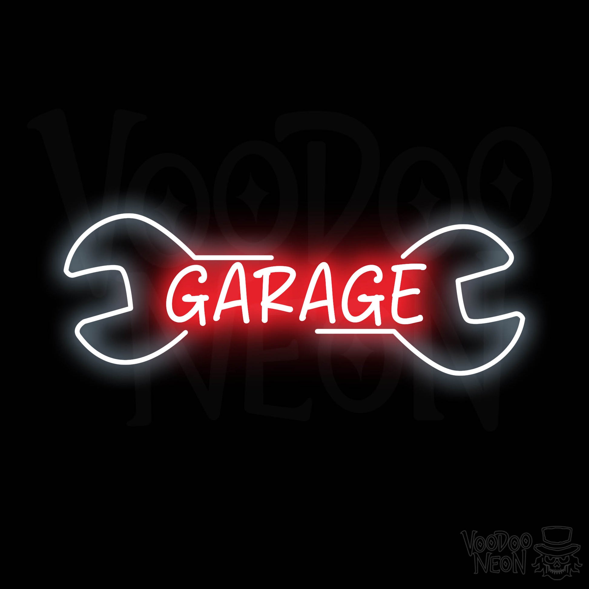 Garage Neon Sign - Multi-Color